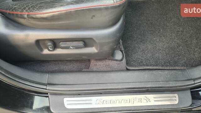 Черный Хендай Санта Фе, объемом двигателя 2.2 л и пробегом 195 тыс. км за 9500 $, фото 25 на Automoto.ua