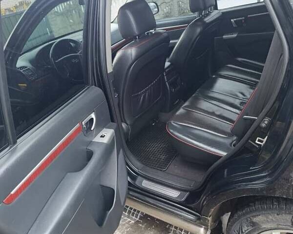 Черный Хендай Санта Фе, объемом двигателя 2.19 л и пробегом 250 тыс. км за 8600 $, фото 12 на Automoto.ua