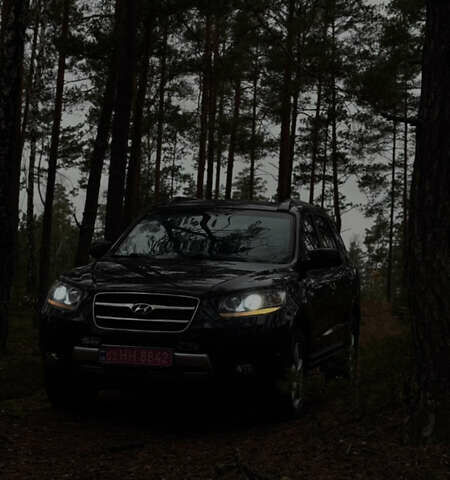 Черный Хендай Санта Фе, объемом двигателя 2.2 л и пробегом 218 тыс. км за 10350 $, фото 5 на Automoto.ua