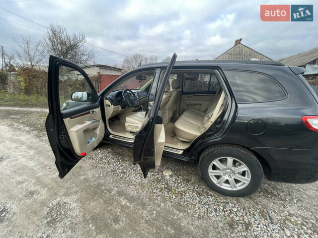 Черный Хендай Санта Фе, объемом двигателя 2.19 л и пробегом 162 тыс. км за 8500 $, фото 11 на Automoto.ua