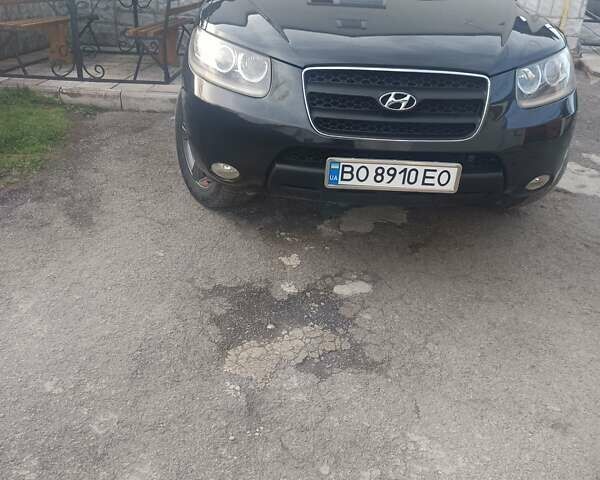 Черный Хендай Санта Фе, объемом двигателя 2.2 л и пробегом 260 тыс. км за 7800 $, фото 1 на Automoto.ua