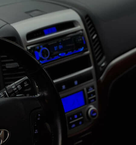 Черный Хендай Санта Фе, объемом двигателя 2.2 л и пробегом 218 тыс. км за 10350 $, фото 10 на Automoto.ua