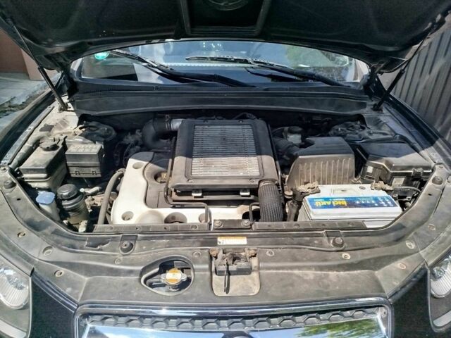 Черный Хендай Санта Фе, объемом двигателя 2.2 л и пробегом 290 тыс. км за 7350 $, фото 10 на Automoto.ua