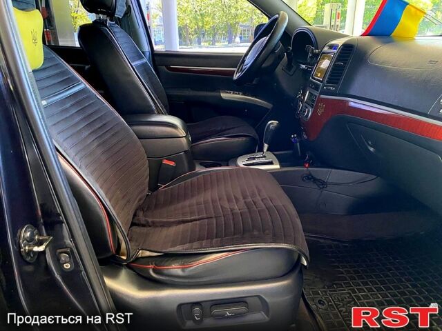 Черный Хендай Санта Фе, объемом двигателя 2.2 л и пробегом 266 тыс. км за 9400 $, фото 8 на Automoto.ua