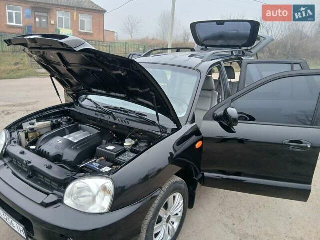 Черный Хендай Санта Фе, объемом двигателя 2.66 л и пробегом 195 тыс. км за 5699 $, фото 59 на Automoto.ua