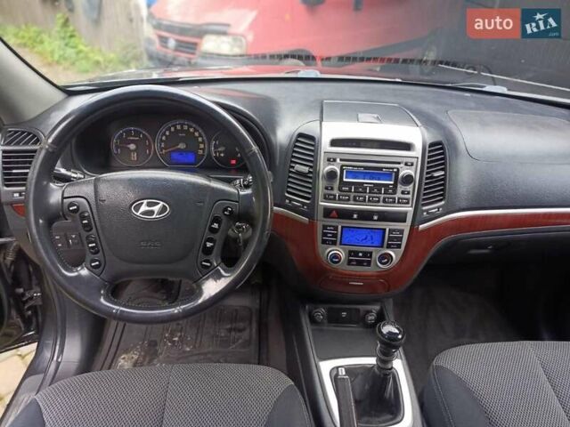 Черный Хендай Санта Фе, объемом двигателя 2.19 л и пробегом 285 тыс. км за 7499 $, фото 12 на Automoto.ua