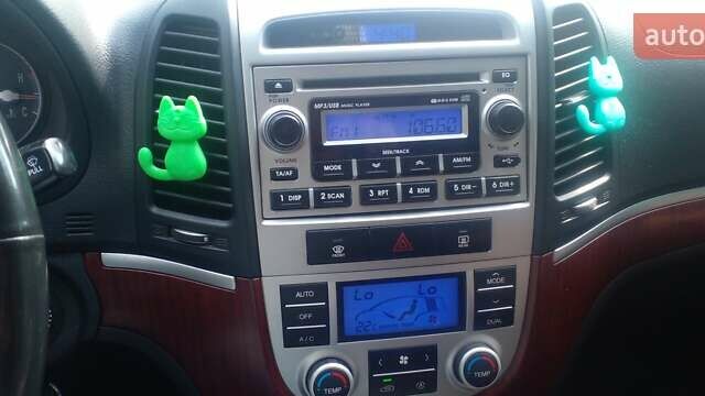 Черный Хендай Санта Фе, объемом двигателя 2.66 л и пробегом 245 тыс. км за 9000 $, фото 16 на Automoto.ua