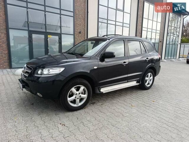Черный Хендай Санта Фе, объемом двигателя 2.19 л и пробегом 254 тыс. км за 8000 $, фото 6 на Automoto.ua