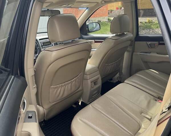 Черный Хендай Санта Фе, объемом двигателя 2.19 л и пробегом 190 тыс. км за 10200 $, фото 7 на Automoto.ua