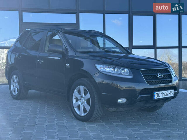 Черный Хендай Санта Фе, объемом двигателя 2.19 л и пробегом 222 тыс. км за 7999 $, фото 11 на Automoto.ua