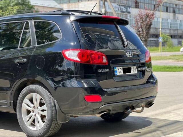 Черный Хендай Санта Фе, объемом двигателя 2.2 л и пробегом 240 тыс. км за 8299 $, фото 2 на Automoto.ua