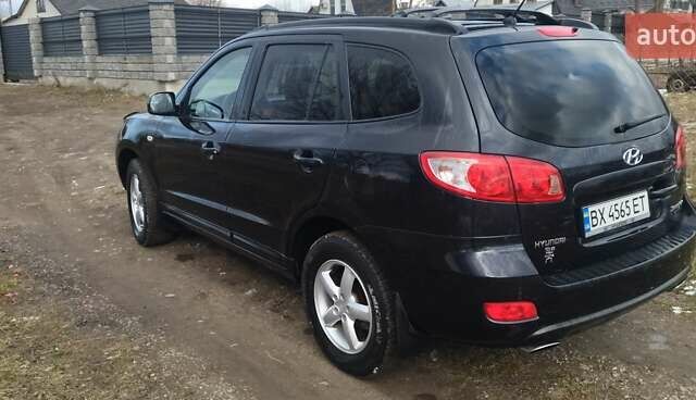 Черный Хендай Санта Фе, объемом двигателя 2.19 л и пробегом 240 тыс. км за 8300 $, фото 12 на Automoto.ua