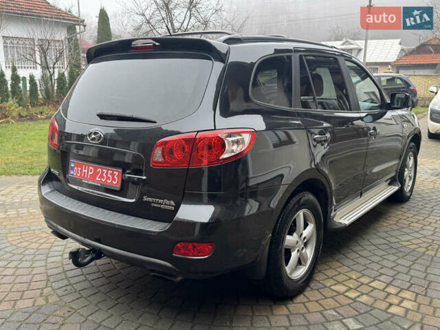 Черный Хендай Санта Фе, объемом двигателя 2.2 л и пробегом 243 тыс. км за 8999 $, фото 11 на Automoto.ua