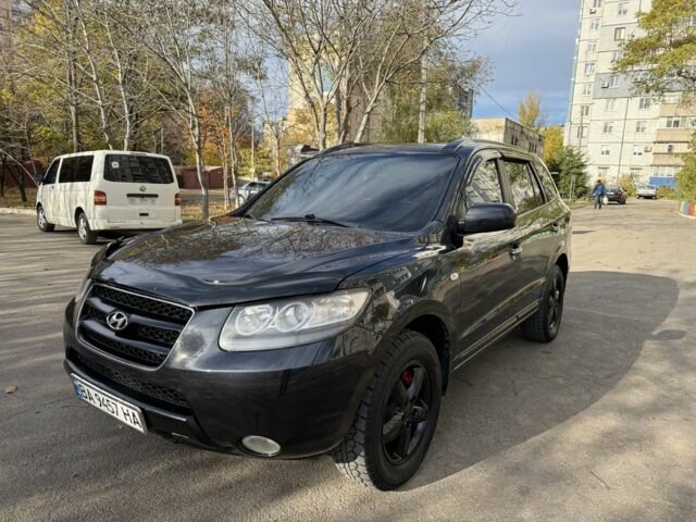Черный Хендай Санта Фе, объемом двигателя 2.2 л и пробегом 225 тыс. км за 9300 $, фото 2 на Automoto.ua