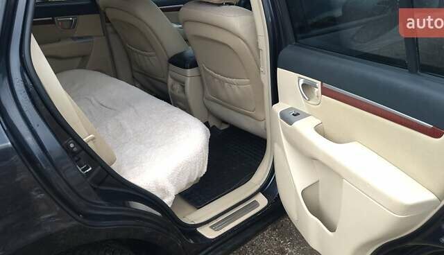 Черный Хендай Санта Фе, объемом двигателя 2.19 л и пробегом 240 тыс. км за 8300 $, фото 7 на Automoto.ua