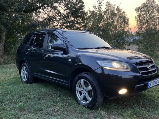 Черный Хендай Санта Фе, объемом двигателя 2.2 л и пробегом 240 тыс. км за 9800 $, фото 2 на Automoto.ua
