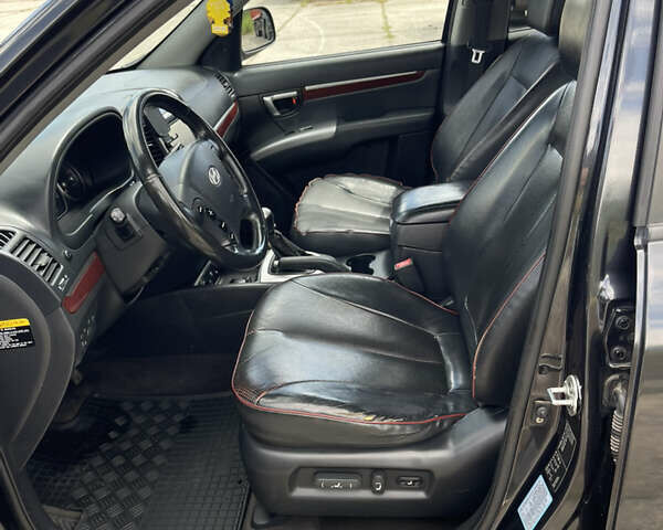 Черный Хендай Санта Фе, объемом двигателя 2.2 л и пробегом 363 тыс. км за 8500 $, фото 8 на Automoto.ua