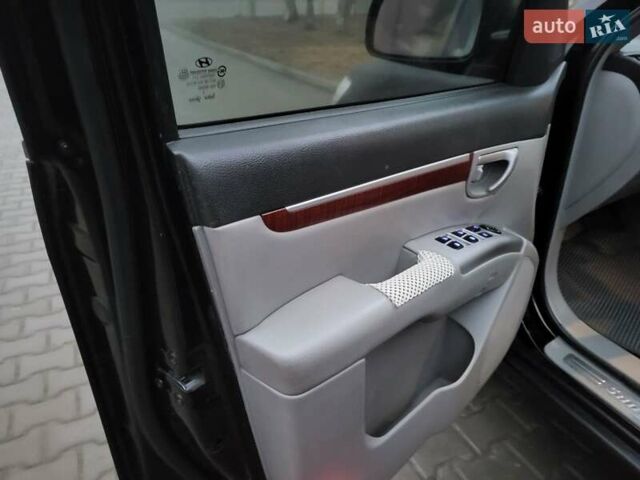 Черный Хендай Санта Фе, объемом двигателя 2.2 л и пробегом 174 тыс. км за 9850 $, фото 95 на Automoto.ua