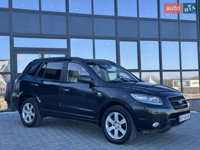 Черный Хендай Санта Фе, объемом двигателя 2.19 л и пробегом 222 тыс. км за 7999 $, фото 9 на Automoto.ua