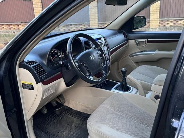 Черный Хендай Санта Фе, объемом двигателя 2.2 л и пробегом 240 тыс. км за 9800 $, фото 10 на Automoto.ua