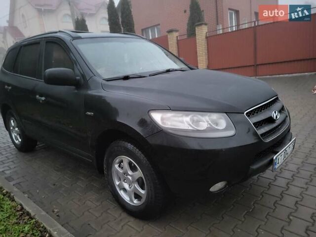 Черный Хендай Санта Фе, объемом двигателя 2.2 л и пробегом 174 тыс. км за 9850 $, фото 1 на Automoto.ua