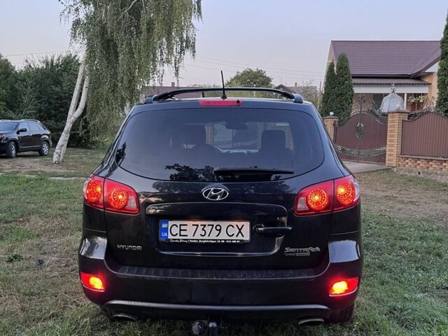 Черный Хендай Санта Фе, объемом двигателя 2.2 л и пробегом 240 тыс. км за 9800 $, фото 5 на Automoto.ua