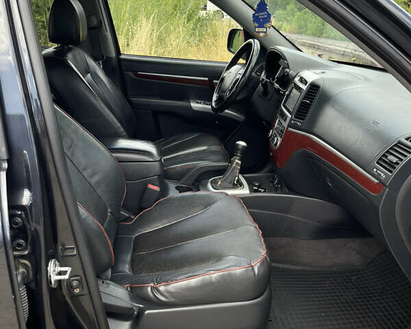 Черный Хендай Санта Фе, объемом двигателя 2.2 л и пробегом 363 тыс. км за 8500 $, фото 11 на Automoto.ua