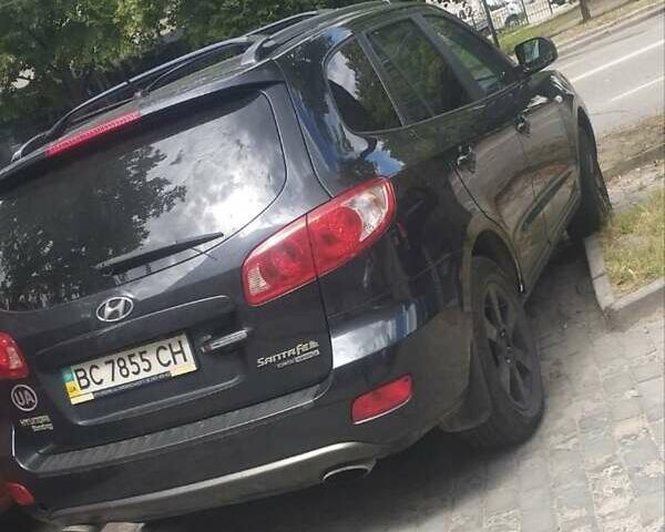 Черный Хендай Санта Фе, объемом двигателя 2 л и пробегом 226 тыс. км за 7900 $, фото 2 на Automoto.ua