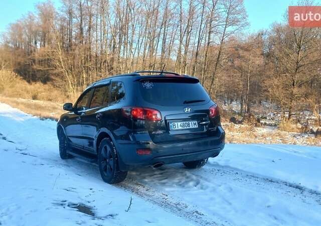 Черный Хендай Санта Фе, объемом двигателя 2.2 л и пробегом 254 тыс. км за 10700 $, фото 9 на Automoto.ua