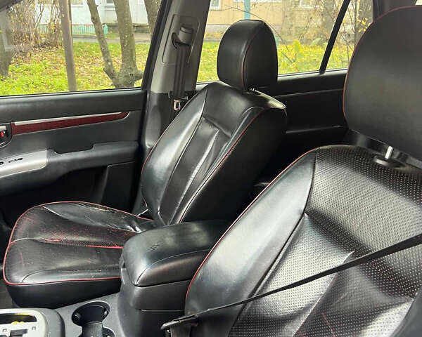 Черный Хендай Санта Фе, объемом двигателя 2.2 л и пробегом 347 тыс. км за 6500 $, фото 6 на Automoto.ua