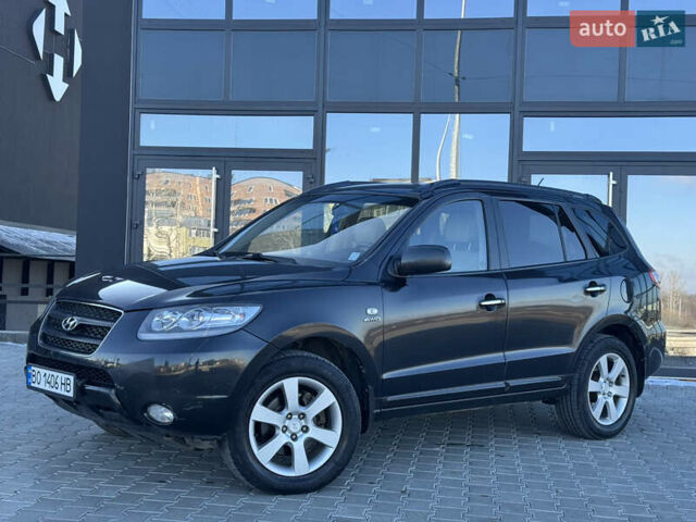 Черный Хендай Санта Фе, объемом двигателя 2.19 л и пробегом 222 тыс. км за 7999 $, фото 4 на Automoto.ua
