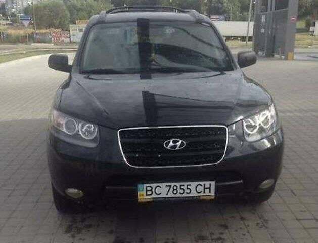 Черный Хендай Санта Фе, объемом двигателя 2 л и пробегом 226 тыс. км за 7900 $, фото 6 на Automoto.ua