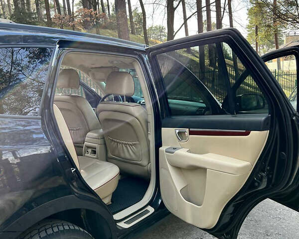 Черный Хендай Санта Фе, объемом двигателя 2.2 л и пробегом 223 тыс. км за 9650 $, фото 12 на Automoto.ua