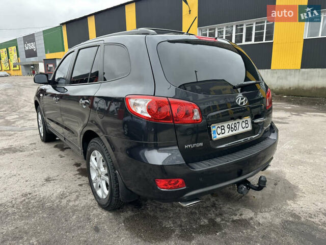 Черный Хендай Санта Фе, объемом двигателя 2.19 л и пробегом 303 тыс. км за 9999 $, фото 10 на Automoto.ua