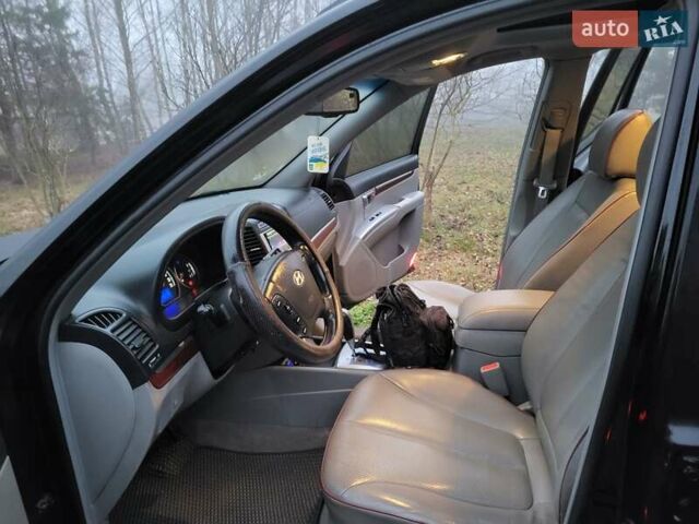 Черный Хендай Санта Фе, объемом двигателя 2.2 л и пробегом 174 тыс. км за 9850 $, фото 99 на Automoto.ua