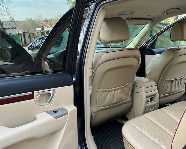 Черный Хендай Санта Фе, объемом двигателя 2.2 л и пробегом 223 тыс. км за 9650 $, фото 15 на Automoto.ua