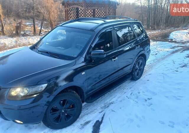 Черный Хендай Санта Фе, объемом двигателя 2.2 л и пробегом 254 тыс. км за 10700 $, фото 7 на Automoto.ua