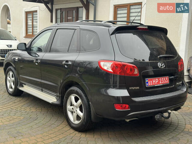 Черный Хендай Санта Фе, объемом двигателя 2.2 л и пробегом 243 тыс. км за 8999 $, фото 9 на Automoto.ua