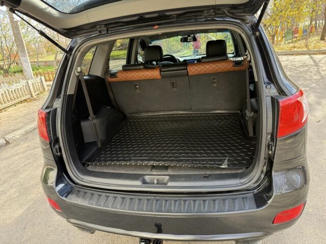 Черный Хендай Санта Фе, объемом двигателя 2.2 л и пробегом 225 тыс. км за 9300 $, фото 6 на Automoto.ua