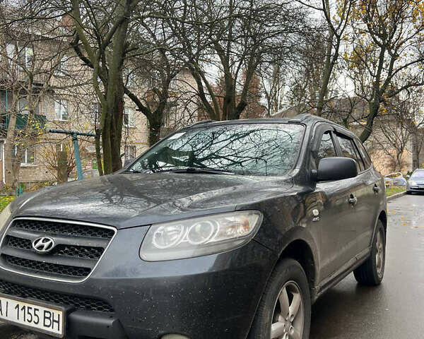 Черный Хендай Санта Фе, объемом двигателя 2.2 л и пробегом 347 тыс. км за 6500 $, фото 2 на Automoto.ua