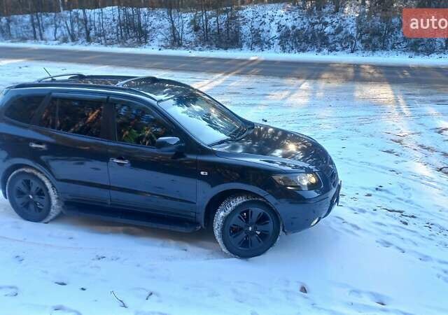 Черный Хендай Санта Фе, объемом двигателя 2.2 л и пробегом 254 тыс. км за 10700 $, фото 4 на Automoto.ua