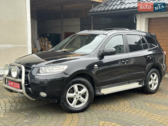 Черный Хендай Санта Фе, объемом двигателя 2.2 л и пробегом 243 тыс. км за 8999 $, фото 4 на Automoto.ua
