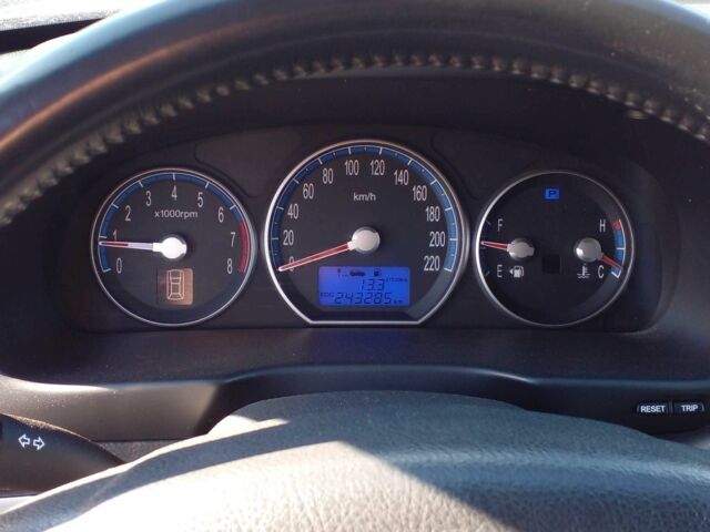 Черный Хендай Санта Фе, объемом двигателя 2.7 л и пробегом 248 тыс. км за 7300 $, фото 7 на Automoto.ua