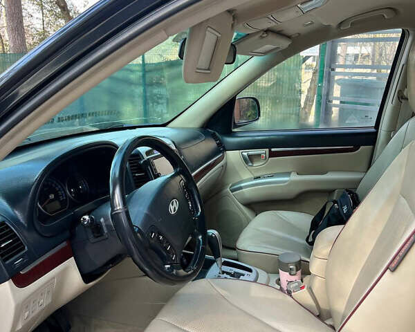 Черный Хендай Санта Фе, объемом двигателя 2.2 л и пробегом 223 тыс. км за 9650 $, фото 9 на Automoto.ua