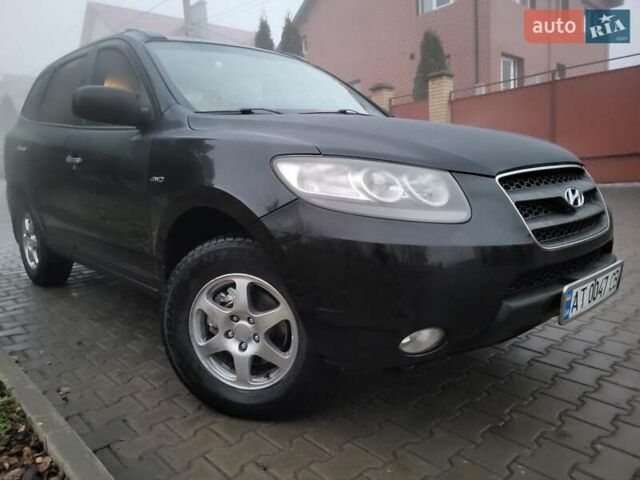 Черный Хендай Санта Фе, объемом двигателя 2.2 л и пробегом 174 тыс. км за 9850 $, фото 4 на Automoto.ua