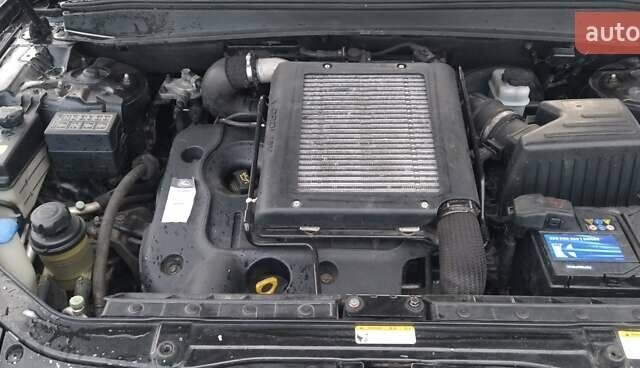 Черный Хендай Санта Фе, объемом двигателя 2.19 л и пробегом 240 тыс. км за 8300 $, фото 1 на Automoto.ua