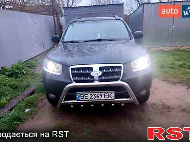 Черный Хендай Санта Фе, объемом двигателя 2.2 л и пробегом 223 тыс. км за 8700 $, фото 1 на Automoto.ua