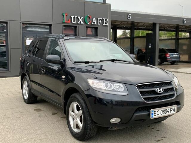 Черный Хендай Санта Фе, объемом двигателя 2.2 л и пробегом 320 тыс. км за 9000 $, фото 2 на Automoto.ua