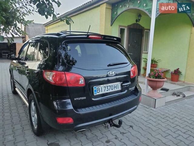 Черный Хендай Санта Фе, объемом двигателя 2.19 л и пробегом 295 тыс. км за 9500 $, фото 5 на Automoto.ua