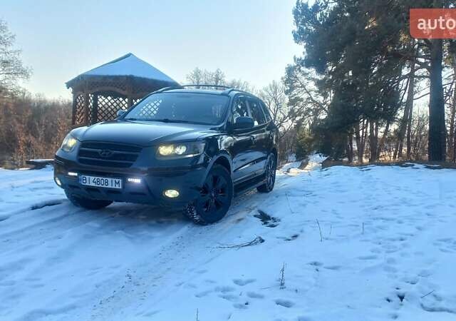 Черный Хендай Санта Фе, объемом двигателя 2.2 л и пробегом 254 тыс. км за 10700 $, фото 11 на Automoto.ua